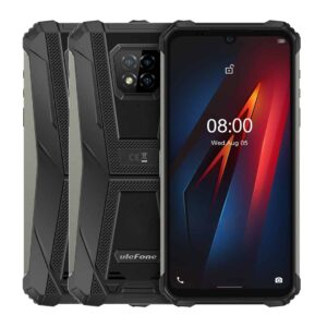 Ulefone Armor 8 Pro 6GB 128GB Rugged Smartphone with Triple Rear Camera, NFC, Waterproof IP68 IP69K, 5580mAh Battery