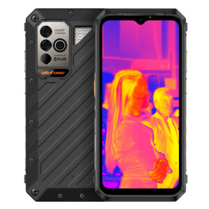 Ulefone Power Armor 18T 5G Rugged Smartphone with Thermal Imaging Camera, 108MP Triple Camera, 12GB RAM, 256GB Storage, 9600mAh Battery, Wireless Charge, Waterproof IP68 IP69K, and MTK Dimensity 900